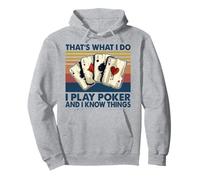 Questo è Quello Che Faccio io Gioco a Poker e so Cose Felpa con Cappuccio
