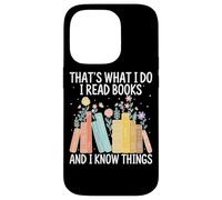 Questo è quello che faccio leggo libri so cose Custodia per iPhone 14 Pro