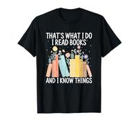 Questo è Quello Che Faccio leggo Libri so Cose Maglietta
