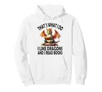 Questo è Quello Che Faccio Mi Piace Dragons e leggo Libri, Drago Felpa con Cappuccio