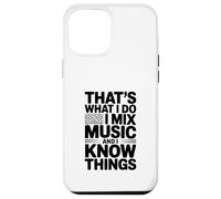 Questo è quello che faccio, mischio musica e so cose Custodia per iPhone 12 Pro Max