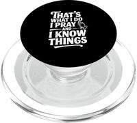 Questo è quello che faccio, prego e so cose PopSockets PopGrip per MagSafe