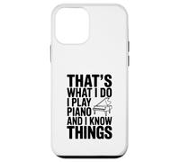 Questo è quello che faccio, suono il pianoforte e so cose Custodia per iPhone 12 mini