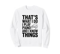 Questo è Quello Che Faccio, Suono Il Pianoforte e so Cose Felpa