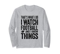 Questo è Quello Che guardo Il Calcio e so Cose Maglia a Manica