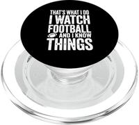Questo è quello che guardo il calcio e so cose PopSockets PopGrip per MagSafe
