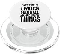 Questo è quello che guardo il calcio e so cose PopSockets PopGrip per MagSafe