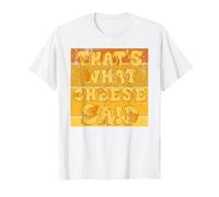 Questo è Quello Che ha Detto Cheese Said Retro Wisconsin Cheese Pun Maglietta