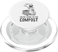 Questo è tutto che stai andando nell'umorismo del giardinaggio del compost PopSockets PopGrip per MagSafe