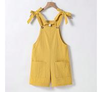 Questo è un abito monopezzoiper ragazze pre-adolescenti, con spalline larghe e un grande fiocco sulle spalle. L'abito ha spalline morbide ed è adatto per le ragazze da indossare in situazioni casual d