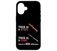 Questo è un giorno di sensibilizzazione della canna bianca con grande differenza Custodia per iPhone 16