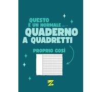 Questo è un Normale Quaderno a Quadretti (in realtà è speciale, ma shhh…): 0Q formato A4 con Margini e Binari Evidenziati, adatto agli Studenti Dislessici, Disgrafici o con DSA