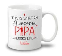 Questo È Un Papà Fantastico Tazza Colazione Durevole Tazze Da Tè Ceramica Tazza Mug Regali Divertenti Per Festa Della Mamma Anniversario Fidanziati 330ml