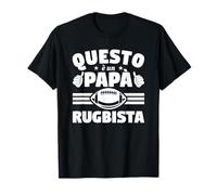 Questo È Un Papà Rugbista Rugby Maglietta