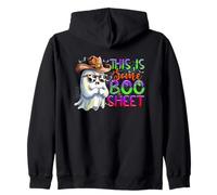 Questo è Un po' Boo Sheet Ghost Cowboy Felpa con Cappuccio