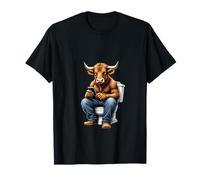 Questo È Una Cagata Divertente Con Toro Maglietta