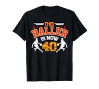 Questo giocatore di basket è ora 40, Buon 40° compleanno basket Maglietta