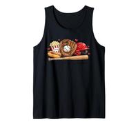 Questo Gioco di Baseball della Stagione - Eat Sleep Baseball Repeat Canotta