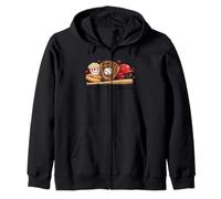 Questo Gioco di Baseball della Stagione - Eat Sleep Baseball Repeat Felpa con Cappuccio