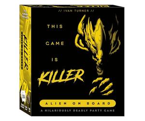 Questo gioco è killer, gioco da tavolo per feste, da 3 a 10 giocatori e dai | Smirk & Dagger, Gioco semi coop in cui molti possono vincere, ma uccidere gli alieni può anche mettere in pericolo i membri