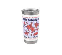 questo in realtà è il mio primo cowboy occidentale rodeo Bicchiere termico in acciaio inox doppia parete