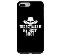 Questo in realtà è il mio primo rodeo divertente Cowboy Cowgirl Custodia per iPhone 7 Plus/8 Plus