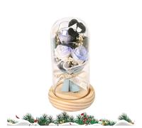 Questo in una cupola su sotto il esprime il tuo amore e scorre romanticismo - bellezza e la Light Up - fiori fatti a mano con cupola di fiori artificiali regalo