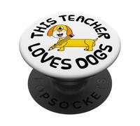 Questo insegnante ama i cani, il bassotto torna a scuola PopSockets PopGrip Adesivo