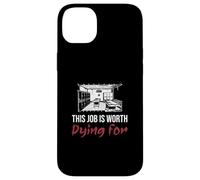 Questo lavoro vale la pena morire per i tecnici dell'autopsia scientifica mortuaria Custodia per iPhone 14 Plus