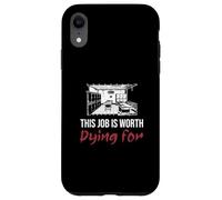 Questo lavoro vale la pena morire per i tecnici dell'autopsia scientifica mortuaria Custodia per iPhone XR