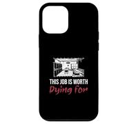 Questo lavoro vale la pena morire per i tecnici dell'autopsia scientifica mortuaria Custodia per iPhone 12 mini