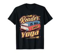 Questo Lettore è Tutto sullo Yoga | Amante dei Libri e Divertimento del Benessere Maglietta