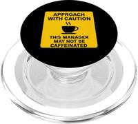 Questo manager potrebbe non essere un amante del caffè con caffeina Attenzione PopSockets PopGrip per MagSafe