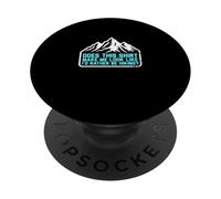 Questo mi fa sembrare che io preferisca fare escursioni scherzo Escursionismo PopSockets PopGrip Adesivo