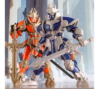 Questo modello mecha multi-snodato e mobile è perfetto per il fai-da-te e ideale per gli appassionati di figure. Con giunti regolabili, offre una varietà di pose cool. Questo robot modello è adatto pe