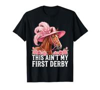 Questo Non è Il Mio Primo Derby Horse Racing Equestrian Lover Maglietta