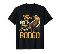 Questo Non è Il Mio Primo Rodeo Bull Riding Maglietta con Stampa Grafica Economica