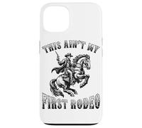 Questo non è il mio primo Rodeo Cowboy Howdy Wild West Horseback Custodia per iPhone 13