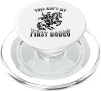 Questo non è il mio primo Rodeo Cowboy Howdy Wild West Horseback PopSockets PopGrip per MagSafe
