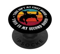 Questo non è il mio primo Rodeo Divertente Cowboy Western Texas Equitazione PopSockets PopGrip Adesivo