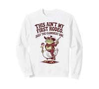 Questo Non è Il Mio Primo Rodeo Solo Il più goffo Felpa