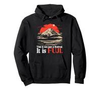 Questo non è solo un festival, è Fuji Mountain Design Felpa con Cappuccio