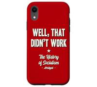 Questo non ha funzionato la storia del socialismo ridotta Custodia per iPhone XR