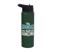 Questo nonno è stato costruito per Dancing Love Dancer Grandad Stainless Steel Insulated Water Bottle