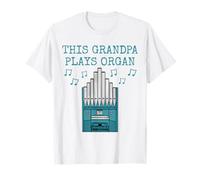 Questo nonno suona l'organo, organista di chiesa Maglietta