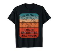 Questo Papà È Il Miglior Architetto Del Mondo Maglietta