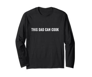 Questo papà sa Cucinare Cooking Dad Cook Maglia a Manica