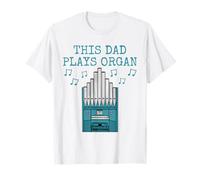 Questo papà suona l'organo, organista di chiesa Maglietta