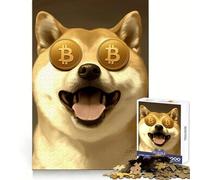 Questo puzzle da 1000 pezzi con la scritta "This Shiba Loves Bitcoin" è pensato per adolescenti, stimola la memoria, è rilassante, divertente e offre una piacevole sorpresa 50x75cm