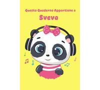 Questo quaderno appartiene a Sveva: 15.24 x 22.86 cm (6 x 9 in)